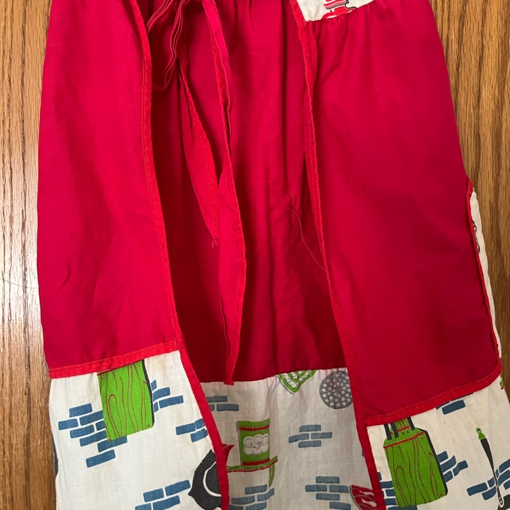 Vintage Apron 1950d